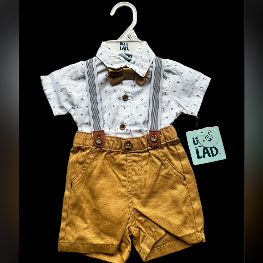 Little Lad 3-Piece Boy Set 0–3 Months NWT
